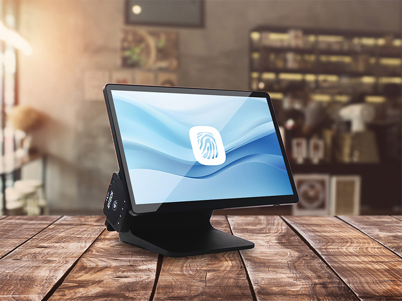 Vector Sistema POS Android, todo en uno